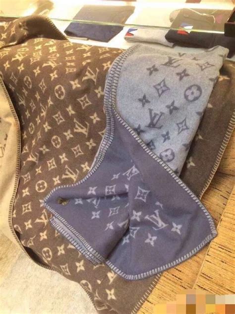 louis vuitton throw blanket|louis vuitton shawl black.